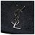 Autre Marque Saint Laurent Black Medium Crackled Patent Monogram Kate Crossbody - vista 5
