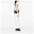 Borsa Satchel Trapeze Rockstud in pelle blu Small Valentino - vista 5