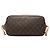 Louis Vuitton Brown Monogram Neverfull MM - vista 3