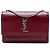 Autre Marque Saint Laurent Red Small Calfskin Monogram Sunset Crossbody