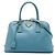 Borsa Prada Blue Medium Saffiano Lux Promenade Satchel