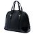 Borsa Gucci Nice Small in pelle verniciata Microguccissima Nera - vista 2