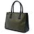 Prada Borsa Tote Lux Gardeners Small Bicolor in Saffiano Verde - vista 2