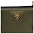 Prada Borsa Tote Lux Gardeners Small Bicolor in Saffiano Verde - vista 5