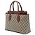 Borsa Satchel Gucci Beige GG Supreme Linea A - vista 2
