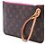 Louis Vuitton Brown Monogram Neverfull Pochette - vista 2