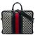 Borsetta Gucci in tela GG beige con banda Web