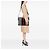 Borsetta Gucci in tela GG beige con banda Web - vista 5