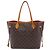 Louis Vuitton Brown Monogram Neverfull Inside Out MM