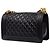 Chanel Black Old Medium Quilted Lambskin Boy Flap - vista 2