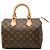 Louis Vuitton Brown Monogram Speedy 25