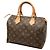 Louis Vuitton Brown Monogram Speedy 25 - Ansicht 2