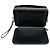 Clutch Zip Portfolio Geometrica Prada Blue Saffiano - vista 5