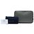 Clutch Zip Portfolio Geometrica Prada Blue Saffiano - vista 7
