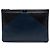 Chanel Blue Large Bicolor Lambskin Boy O Case Clutch