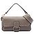 Borsa Selleria Baguette Fendi in pelle marrone Medium