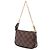 Louis Vuitton Brown Damier Ebene Mini Pochette Accessoires - vista 2