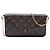 Pochette Félicie Louis Vuitton Brown Monogram Pochette Felicie