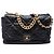 Chanel Black Maxi Lambskin 19 Flap
