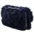 Chanel Blue Medium CC Shearling and Lambskin Single Flap - vista 2