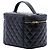 Borsa Vanity Chanel Black CC Quilted Lambskin con manico superiore - vista 2