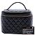 Borsa Vanity Chanel Black CC Quilted Lambskin con manico superiore - vista 7