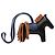 Hermès GriGri Rodeo Bag Charm PM in pelle di agnello Milo nera - vista 2