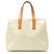 Louis Vuitton White Monogram Vernis Reade PM