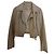 Guess Giacca in ecopelle da donna in beige