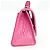 Balenciaga Hourglass Top Handle Crocodile Embossed Leather Mini - vista 4