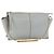 Céline Clutch Tri-Fold con cadena de piel lisa Celine