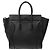 Céline BORSA A MANO CELINE LUGGAGE CABAS IN PELLE NERA MEDIUM - vista 2