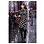 Falda midi plisada Balenciaga de lana gris con cuadros - vista 5