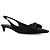 Dolce & Gabbana Schwarze Satin Slingback Pumps mit Schleife - Ansicht 2