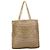 Borsa Tote Prada in crochet in rafia marrone - vista 4