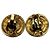 Orecchini a clip Chanel rotondi in perle dorate, Gold Pearl - vista 5