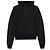 Dolce & Gabbana Schwarzer Baumwoll Hoodie mit DG Logo