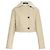 Jacquemus Doppelreihiger Shearling-Mantel