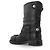 Botines de cuero negro con hebillas Dolce & Gabbana - vista 2