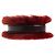 Tracolla in pelliccia Dolce & Gabbana burgundy - vista 3