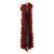 Tracolla in pelliccia Dolce & Gabbana burgundy - vista 5