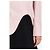 Camisa rosa de algodón asimétrica Attico - vista 5