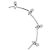 Brazalete de latón Jil Sander - vista 4