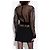 Dolce & Gabbana Transparentes Kleid mit Samtgürtel - Ansicht 2