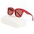 Gafas de sol cuadradas rojas de acetato Alexander McQueen - vista 3