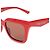 Gafas de sol cuadradas rojas de acetato Alexander McQueen - vista 4