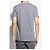 T-shirt in cotone grigio con scollo a V Dolce & Gabbana - vista 2