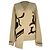Loewe Asymmetrischer Pullover mit Hirschmotiv aus beiger Wolle