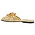 Dolce & Gabbana Ciabattine Bianca Oro Metallizzato - vista 3