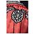 Pantaloncini in seta rossa paisley Dolce & Gabbana - vista 3